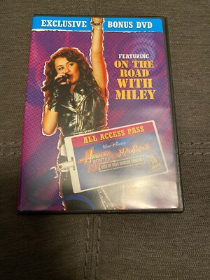 Disney s Hannah Montana And Miley Cyrus Ft On The Road With Miley DVD