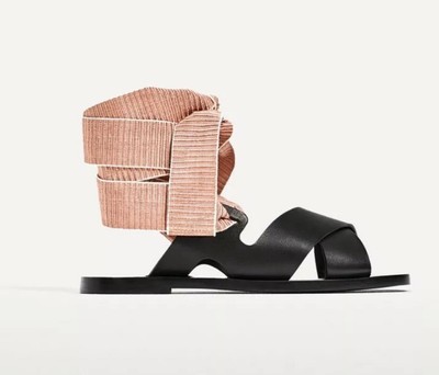 zara womens slides