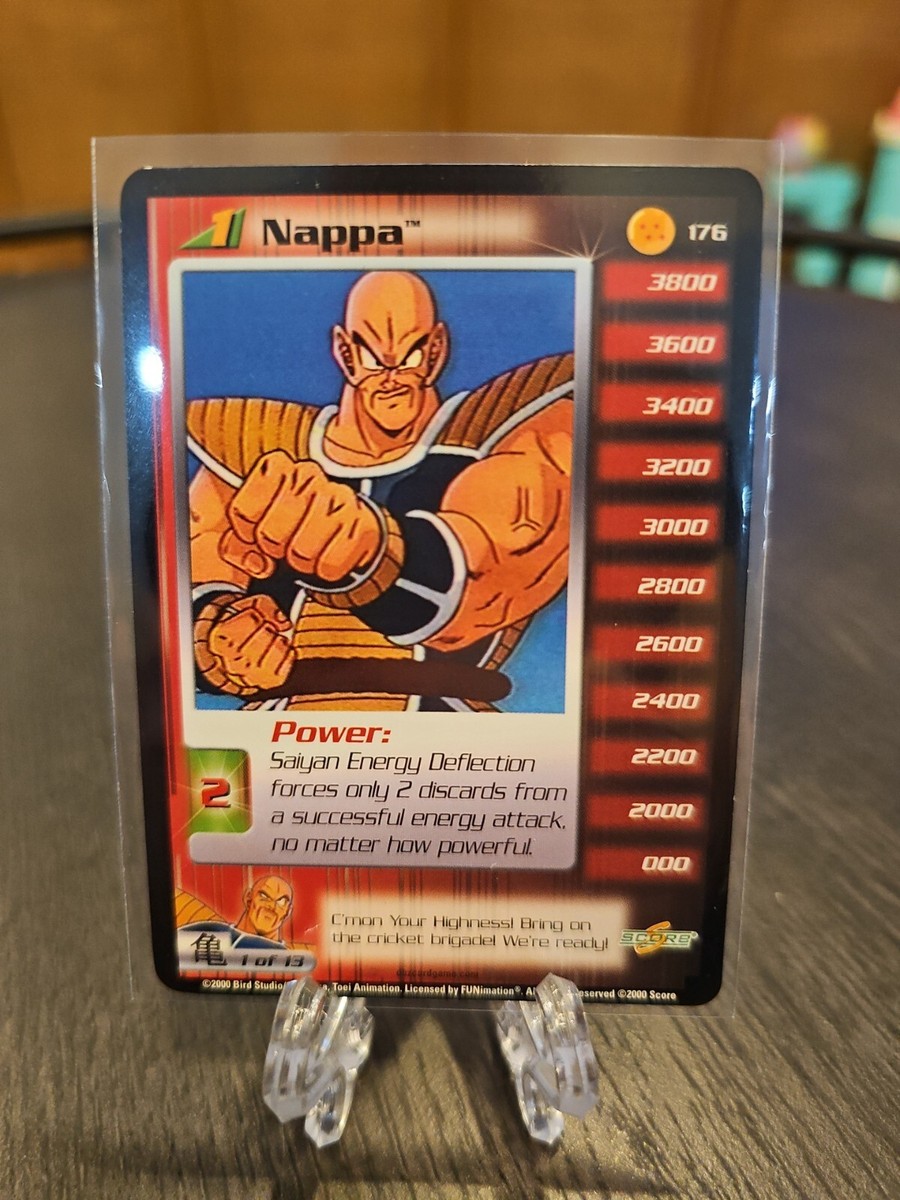 DragonBall Z Nappa Personality Set LV1-3 Unlimited Saiyan Saga 178