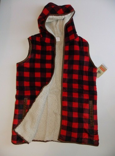 NWT Kettle Hills Hooded Vest Buffalo 