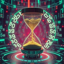 Digital picture Hourglass printable file