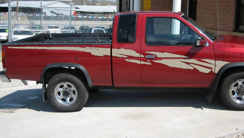 Accent Stripes K90383B325 Fits: 94-95 Nissan D21 Pickup Truck