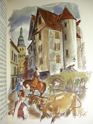 PONTCARRAL Albéric Cahuet 10 illustrations couleurs de Le Goff - Picture 4 of 10