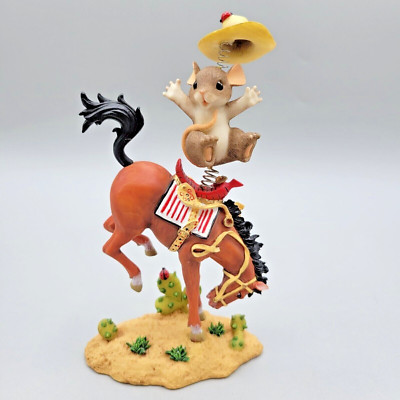 NIB Fitz and Floyd Charming Tails ''YOU REALLY THROW ME'' Figurine 98/475