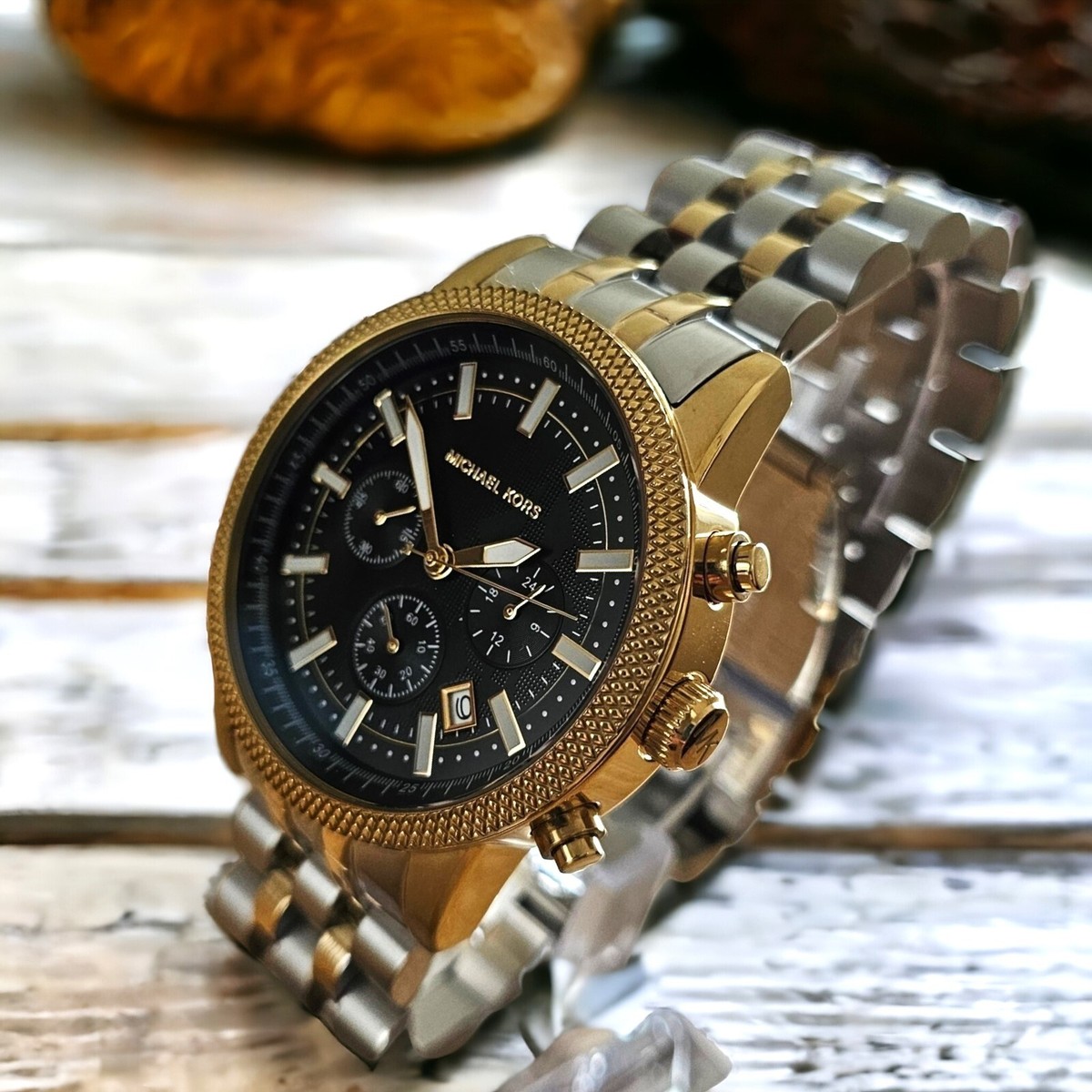 Michael Kors MK8954 Hutton Multi-function Chronograph Men's Metal