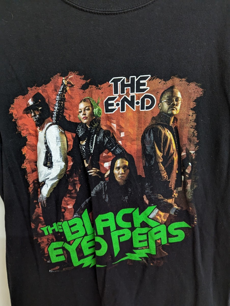 The Black Eyed Peas The End 2010 Tour Band T Shirt Adult