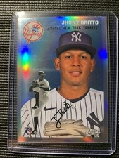 Jhony Brito Yankees Refractor 209 2023 Topps Platinum