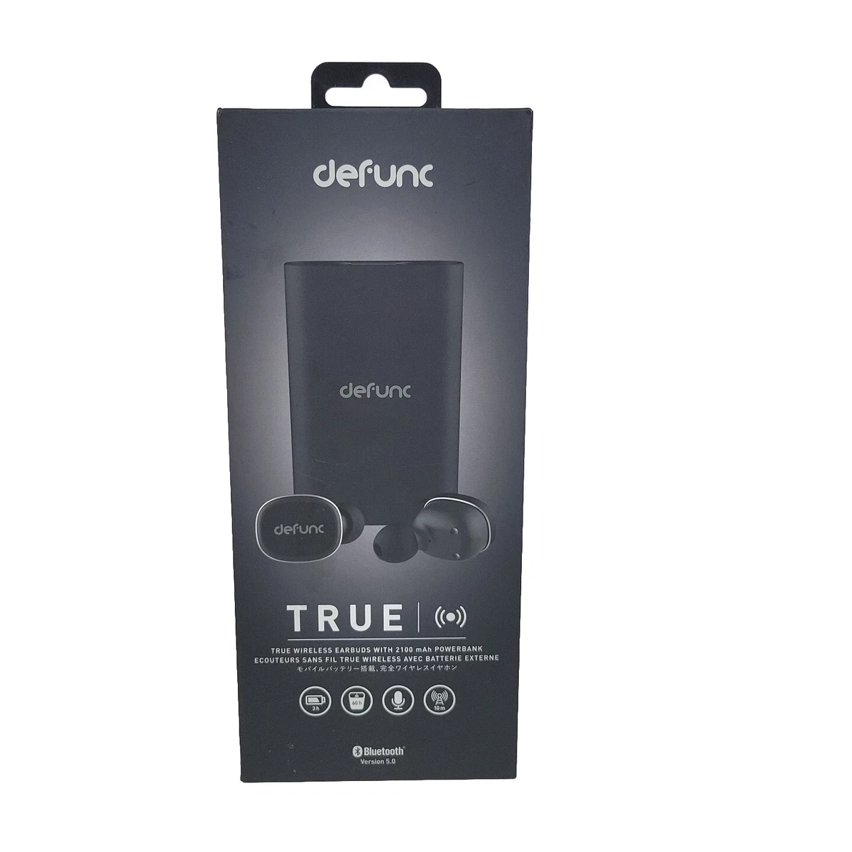 Defunc true wireless earbuds with 2100 mAh powerbank ecouteur sans