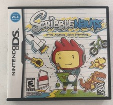 Nintendo DS - Scribblenauts Complete- Case, Game Instruction Booklet