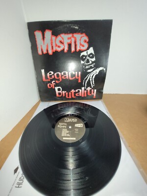 MISFITS LEGACY OF BRUTALITY LP PLAN 9 Not Mint read description | eBay