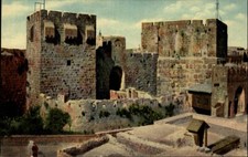 JERUSALEM David Turm alte Turm-Anlage alte Po...