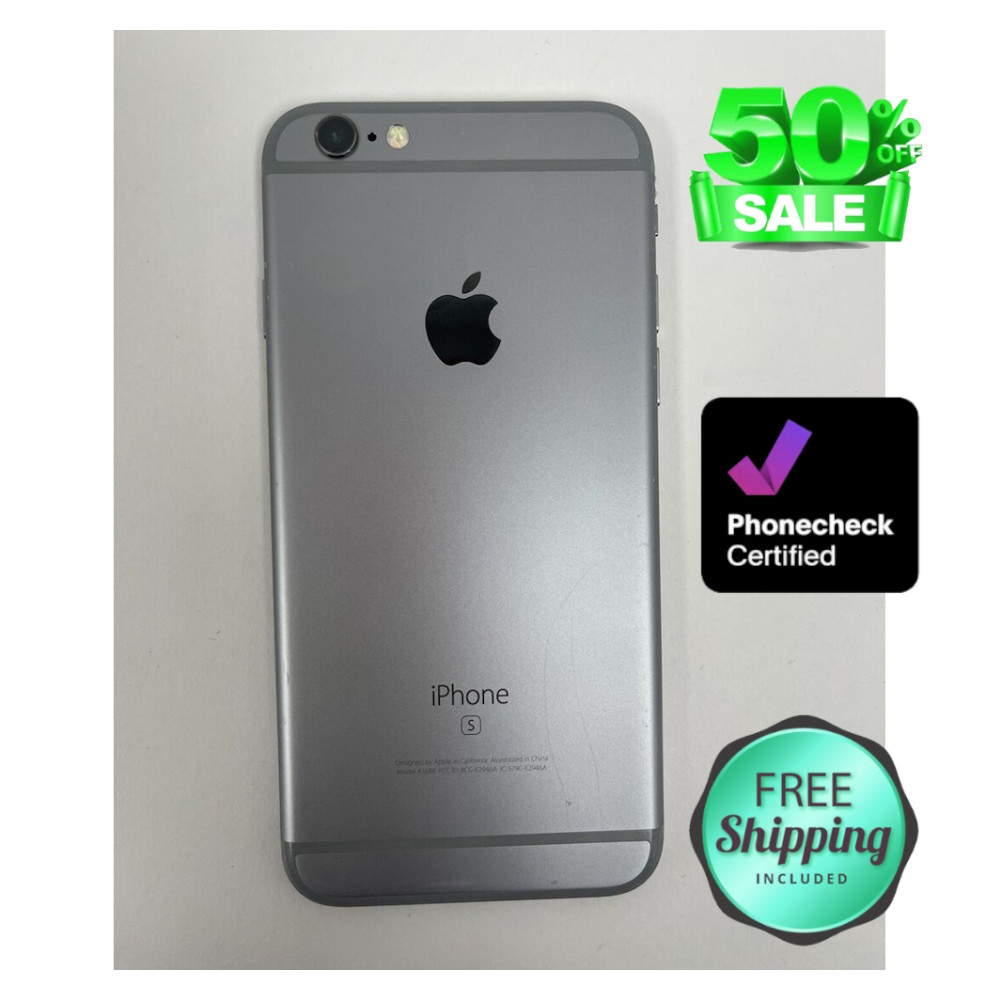 Apple iPhone 6s 128GB Unlocked - Silver, Gold, Space Gray - Excellent Condition