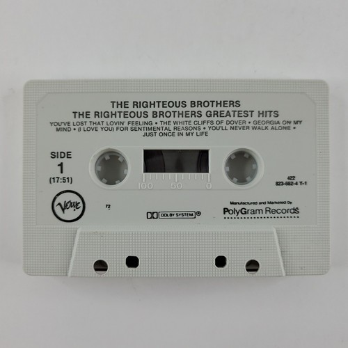 The Righteous Brothers - Greatest Hits (1981) Music Cassette Verve PolyGram - Picture 7 of 9