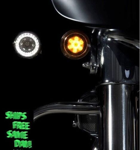 CUSTOM DYNAMICS ProBEAM Amber/White LED Turn Signals for HD (2) # PB-AW-1157-T - Picture 2 of 11