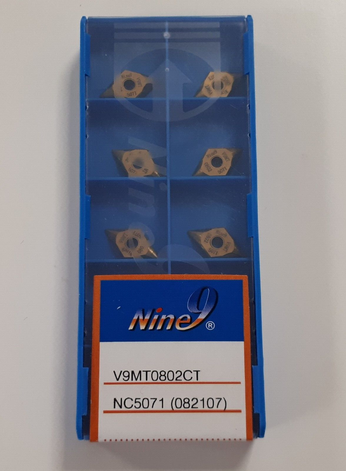 Plaquette indexable 60° carbure NC5071 et outil de perçage Dmax 13mm