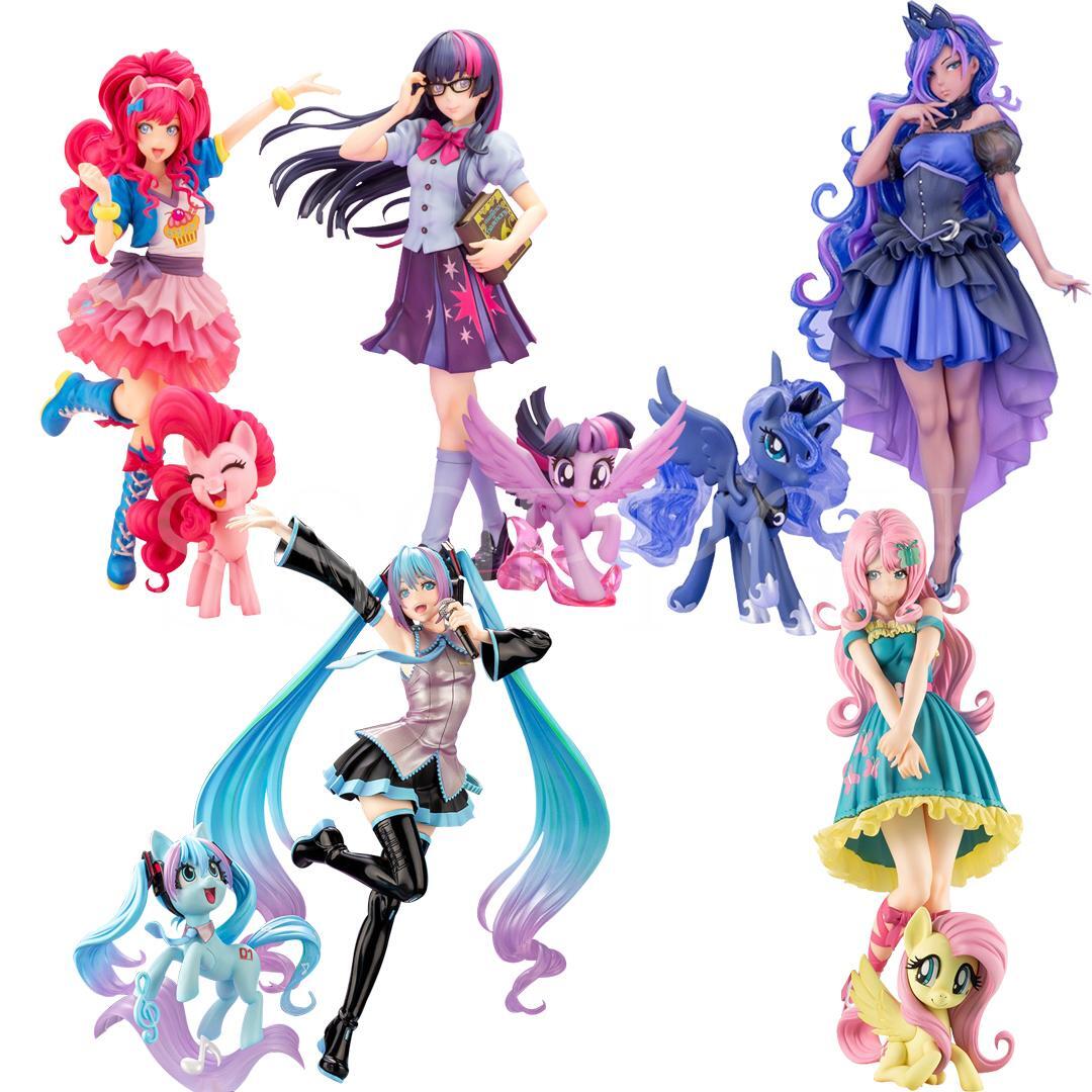 New 8” Sunset Shimmer Action Figure My Little Pony Bishoujo