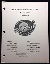 STS-23 STS 51-D NASA SPACE SHUTTLE MISSION ORIGINAL OVERVIEW PRESS KIT