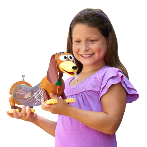 Toy Story 4 Slinky Cane Figura Elasticizzata Bambini Bambini Divertente Gioco Giocattolo - Grande 39cm - Foto 5 di 7