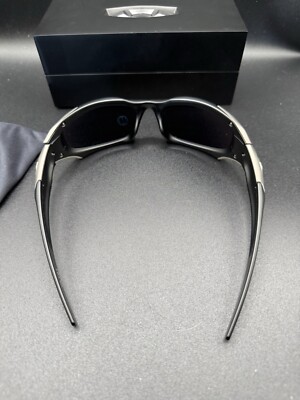 Oakley Pit Boss Matte Black/Titanium Black Iridium Polarized