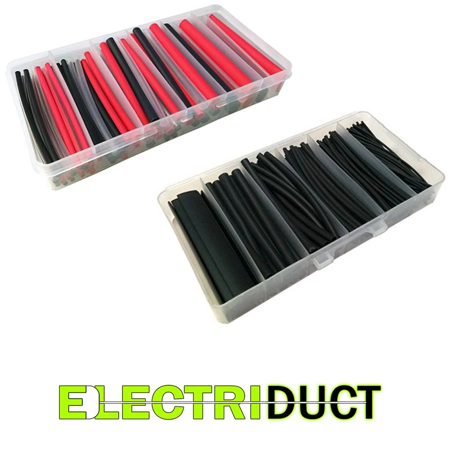 Dual Wall Adhesive Lined Heat Shrinkable Tubing Kit - 3:1 - Electriduct