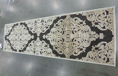 STONE / ANTHRACITE 2' X 7' Stained Rug, Reduced Price 1172568736 PARB348-3430-27