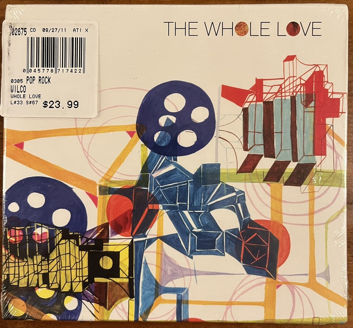 Wilco ウィルコ The Whole Love 2LP レコード CD付き WILCO - THE WHOLE LOVE [DELUXE EDITION] Brand New 2xCD 2011