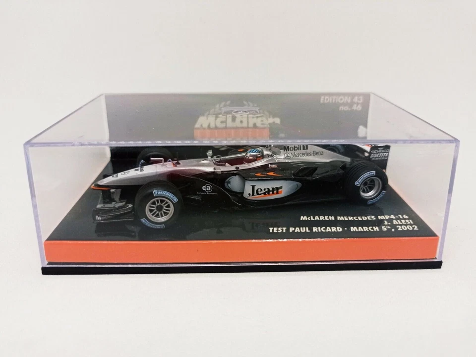 Minichamps 1/43 Mclaren Mercedes MP4-16 J.Alesi Test Paul Ricard 530024399 - Image 3 of 4