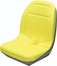 Yellow Universal Seat  Fits John Deere Case Toro etc - Similar to Milsco XB200