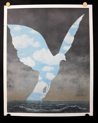 Rene Magritte -La Grande Famille, 1949 - 1972- Offset poster