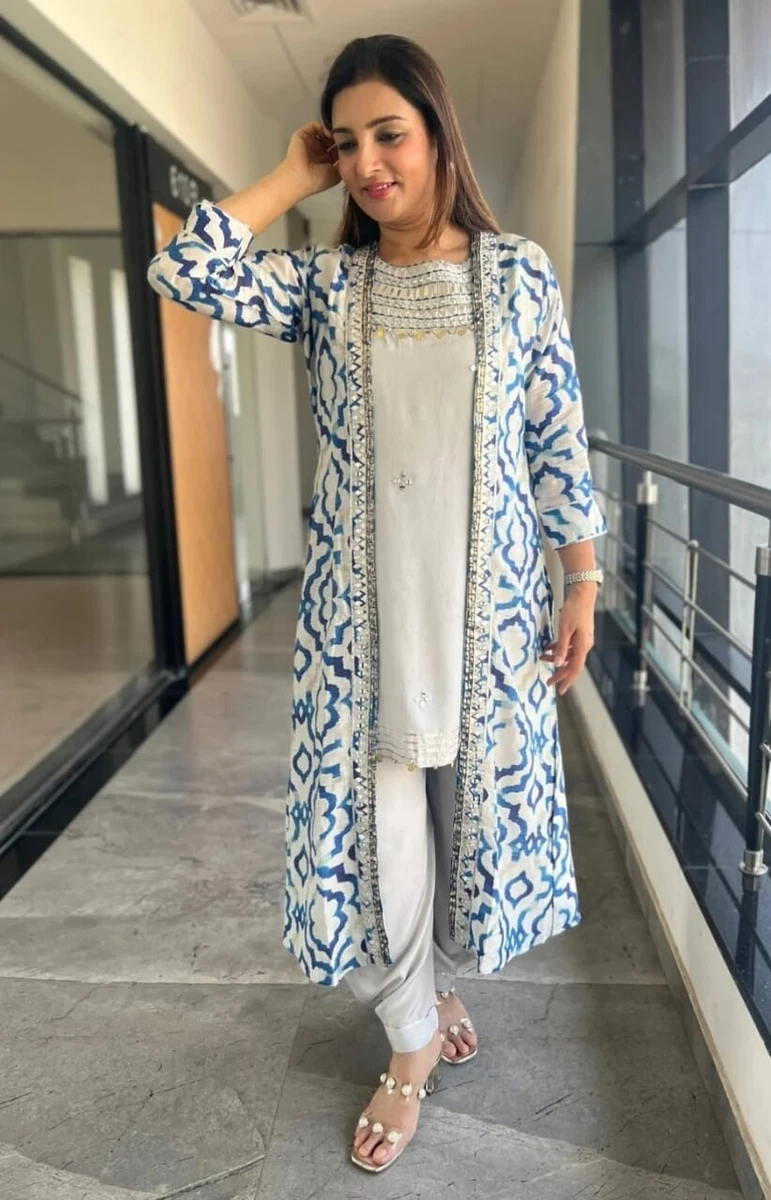 Latest 2025 shrug kurti