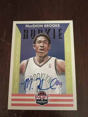 2012-13 Past & Present #236 MarShon Brooks  (RC) Autograph (MINT)