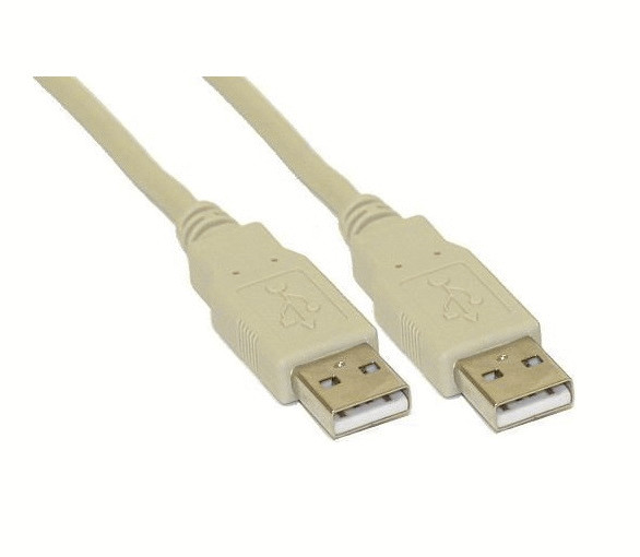 Cable USB 1.2m USB A Male To USB A Male Lead Cord Data Transmission