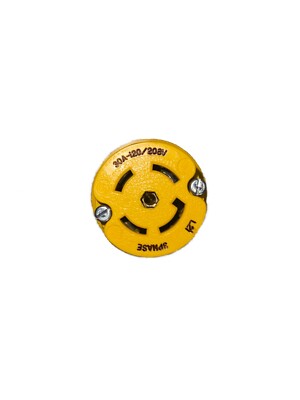 General Electric L21 Twist Lock Plug 30A-120-208V-Female
