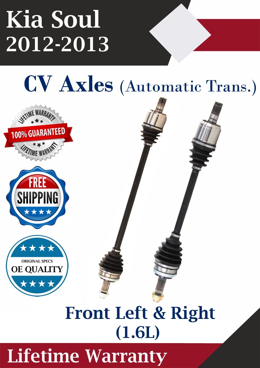 High Quality OE Front CV Axles For 20122013 Kia Soul 1.6L Lifetime