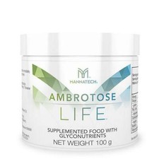 Mannatech Ambrotose LIFE 100g Canister Pure Glyconutrient Immune Supplement NEW