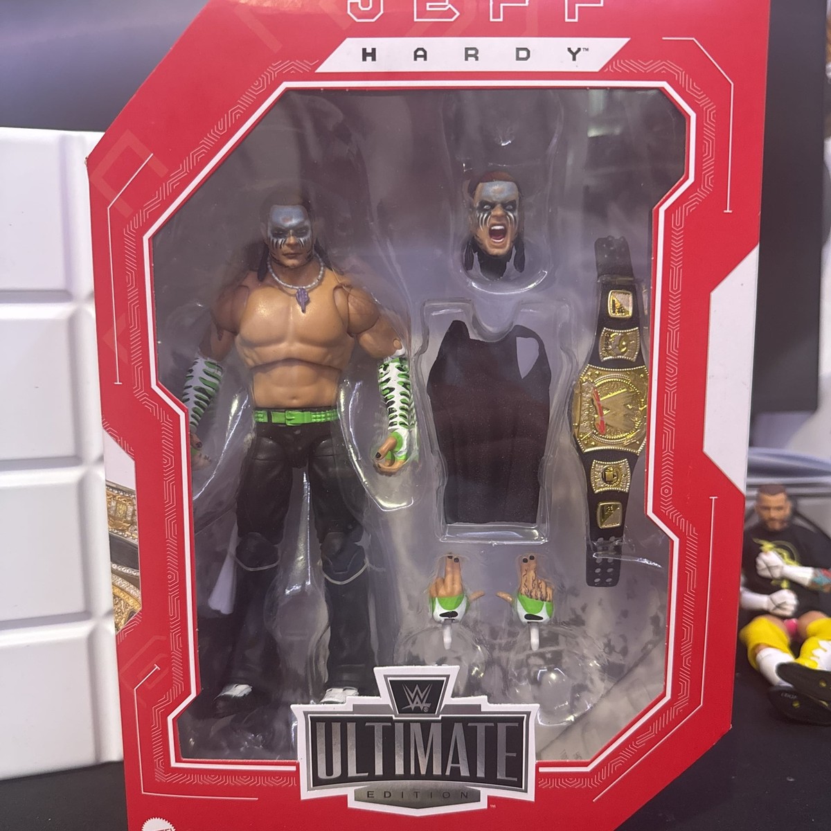 WWE ultimate JEFF HARDY フィギュア WWE Wrestling Toy: Jeff Hardy Ultimate Edition 6-Inch