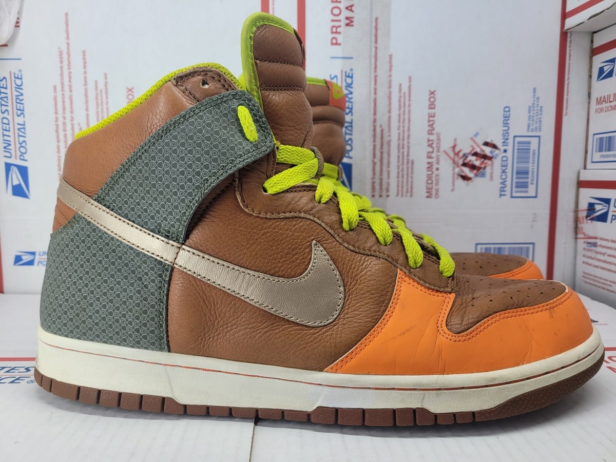 Size 13 - Nike Dunk Premium High Orange for sale online | eBay display picture 1
