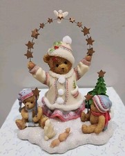 Cherished Teddies  "Peaceful Is A Winter's Sky"  Katja  NEW IN BOX 