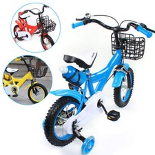 12 Zoll Kinder Fahrrad Kinderfahrrad Junge M?dchen Mit Rad Bike Rot/Gelb/Blau