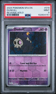 Duskull 018/064 Sv: Shrouded Fable Reverse Holo for sale online | eBay