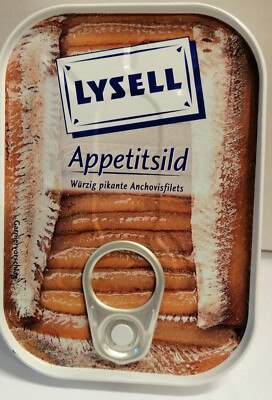 Lysell Appetitsild: Würzig pikante Anchovisfilets  2 x 90gr Dose