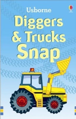 DIGGER & TRUCKS SNAP by Usborne Paperback Self Help Business