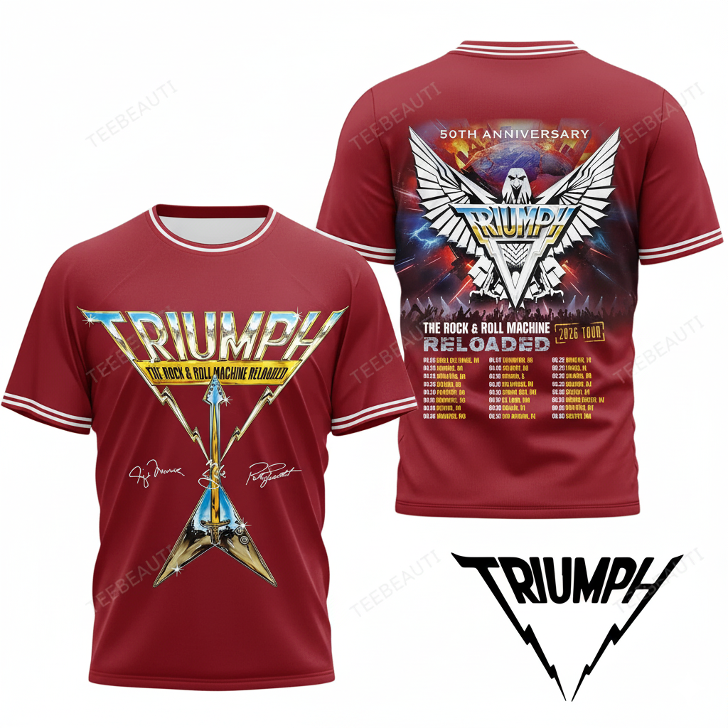 Hi-STANDARD Hongolian Circle Tour TシャツXL Triumph 50th Anniversary T SHIRT Tour Shirt Size S-5XL red NHF7677