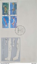 KV) 1981 CANADA, FIRST DAY COVER SENT FROM OTTAWA, CANADA, WITH BLOCK OF FOUR ST