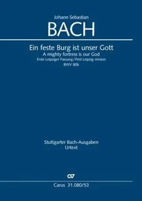 Johann Sebastian Bach | Ein feste Burg ist unser Gott (Klavierauszug) | Buch