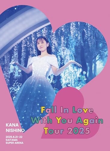 Kana Nishino Fall In Love With You Again Tour 2025 (Limited Edition) (DVD)