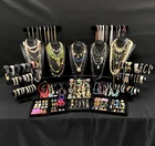203  pc Antique Vintage Estate Costume Jewelry Some Signed. Lot 853