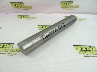 3LB PIECE OF GRADE 5 TITANIUM ROUND STOCK 1 1/2" DIAMETER 10" LENGTH