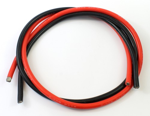 6 AWG Silicone wire/cable RC ESC Motor LiPo 0.25/0.5/1/2/5/10m - Red Black 6awg - Picture 3 of 26