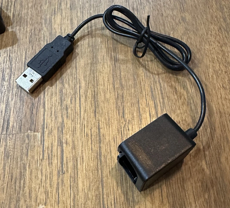 *Lote de 5* CARGADOR DE BATERÍA USB PLANTRONICS para auriculares Savi WH500 W440 y W740 Foto 3 de 4